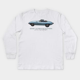 1965 Jaguar E Type Series 1 4.2 Roadster Kids Long Sleeve T-Shirt